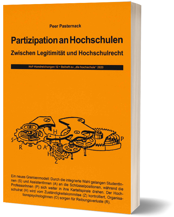 Cover "Partizipation an Hochschulen"