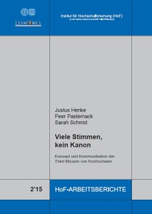 Viele Stimmen, kein Kanon. Konzept und Kommunikation der Third Mission von Hochschulen