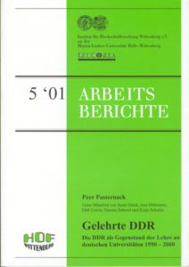 Gelehrte DDR. Die DDR als Gegenstand der Lehre an deutschen Universitäten 1990–2000