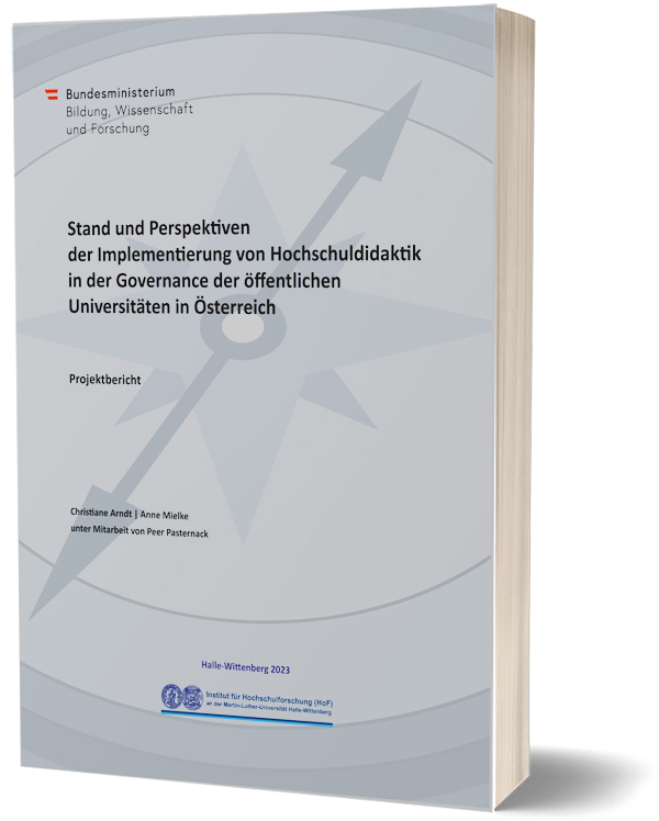 Cover Bericht zur Hochschuldidaktik an österreichschischen Universitäten
