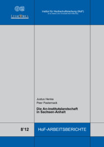 Die An-Institutslandschaft in Sachsen-Anhalt